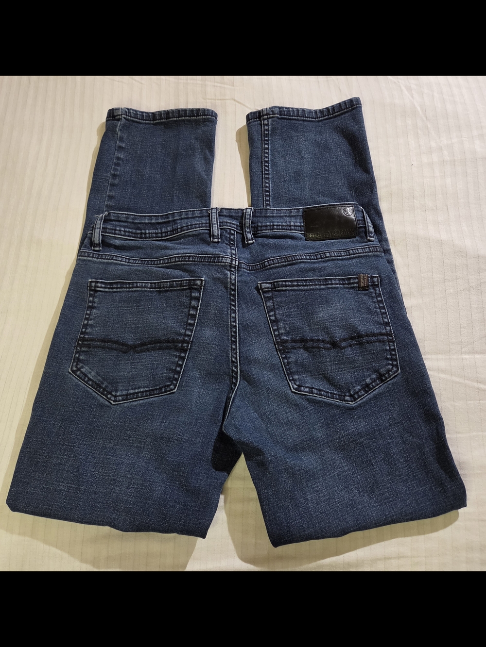 Buffalo David Bitton Jeans Jackson X Straight Stretch Blue Mens Size 32x32 EUC👖